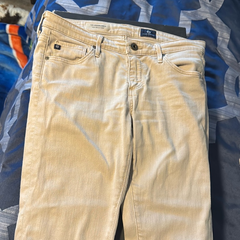 AG the legging Super Skinny Ankle Khaki jean